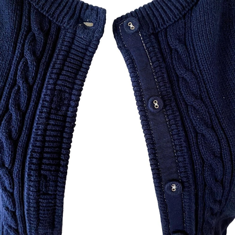 American Eagle Outfitters | Knitted Button Down Cardigan | Blue | Size: Medium - Picture 3 of 8